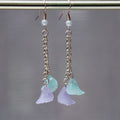 Indigo Blossom Dangles