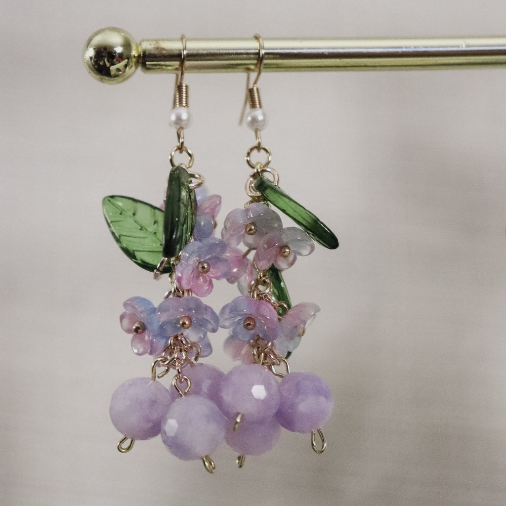 Sweet Violet Dangles