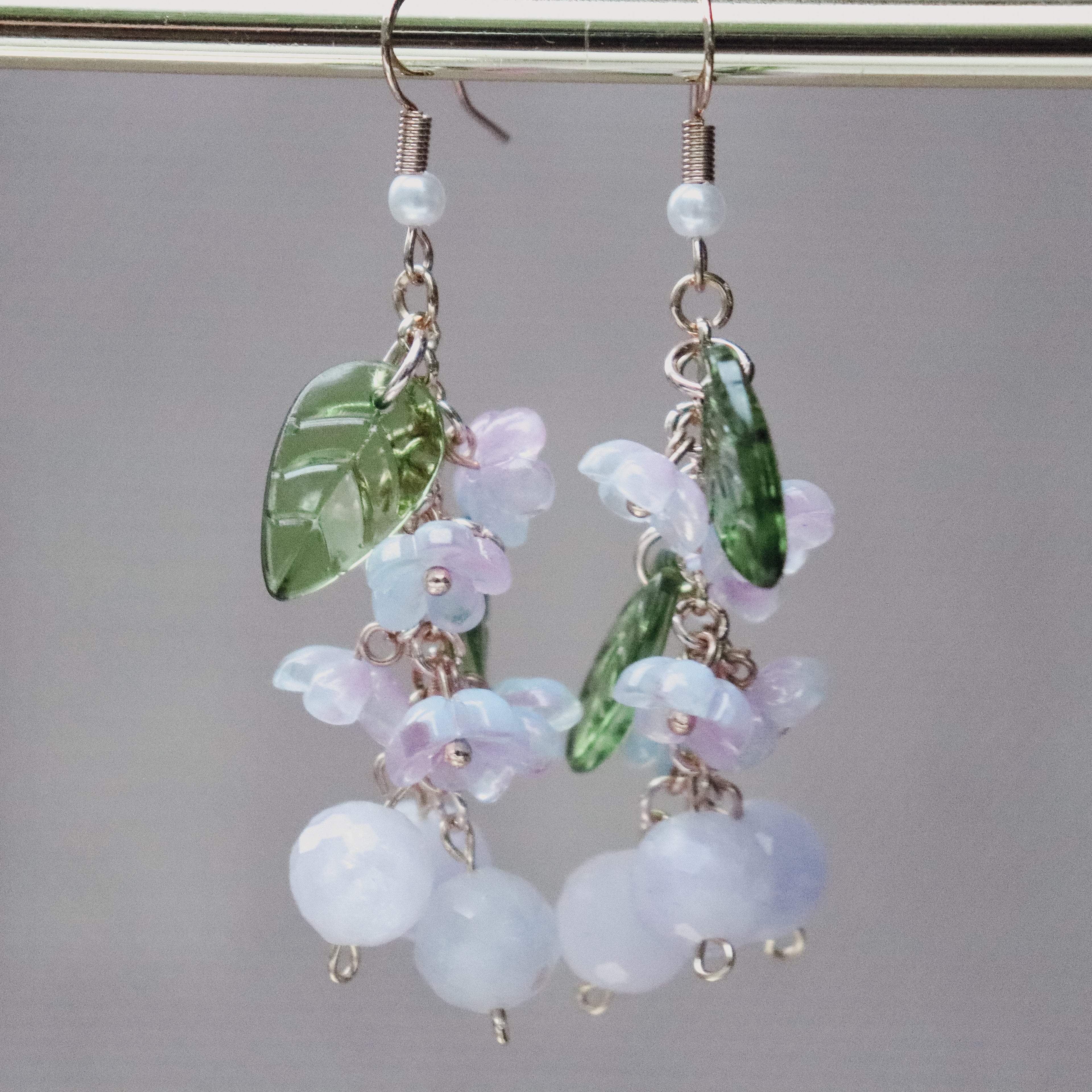 Sweet Violet Dangles